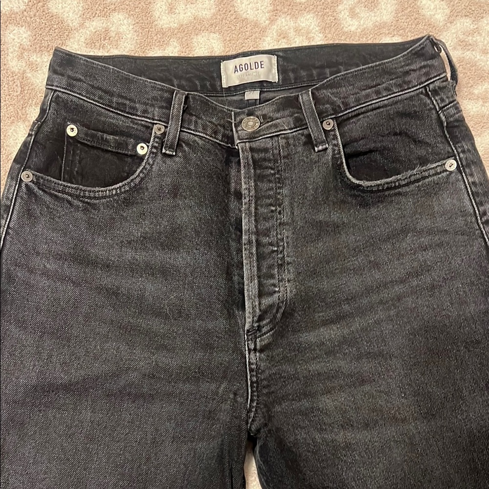AGOLDE Women’s Black Jeans
